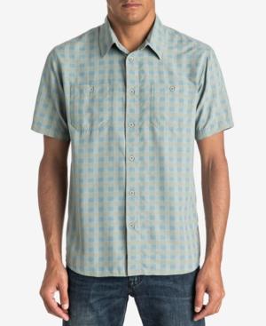 Quiksilver Waterman Men's Wake Yarn-dyed Plaid Shirt