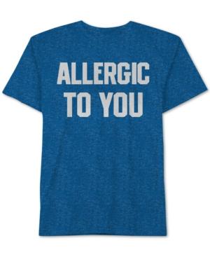 Jem Men's Allergic To You Knit Graphic-print T-shirt