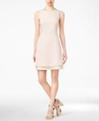 Maison Jules Pleated Contrast Dress, Created For Macy's