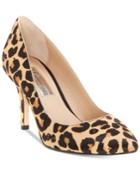 I.n.c. Zitah Pointed-toe Leopard Pumps, Created For Macy's Women's Shoes