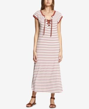 Sanctuary Cotton Striped Maxi Dress