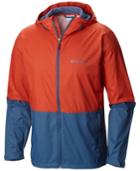 Columbia Roan Mountain Colorblocked Rain Jacket