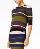 Rachel Rachel Roy Tie-back Striped Top, Only At Macy's