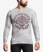 Affliction Men's Graphic-print Thermal Shirt