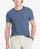 Polo Ralph Lauren Men's Striped Indigo T-shirt