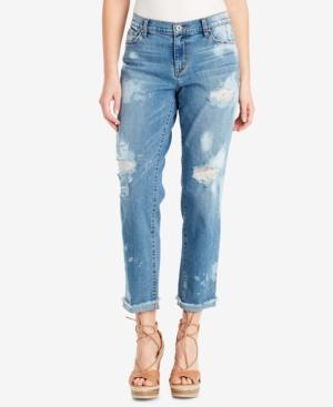 Jessica Simpson Juniors' Mika Ripped Best Friend Jeans
