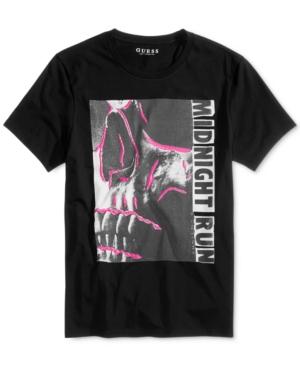 Guess Men's Midnight Run Graphic-print Cotton T-shirt