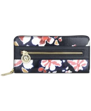 Anne Klein One To Watch Small Zip Around Wallet