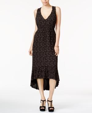 Jessica Simpson Cotton Floral-print High-low Dress