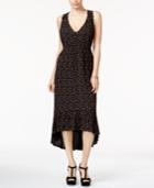 Jessica Simpson Cotton Floral-print High-low Dress