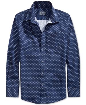 American Rag Glober Printed Pocket Shirt