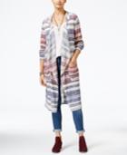 American Rag Striped Duster Cardigan, Only At Macy's