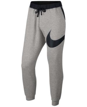 Nike Men's Mixed Media Logo Sweatpants