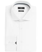 Boss Black Contrast Regular-fit Cotton Dress Shirt