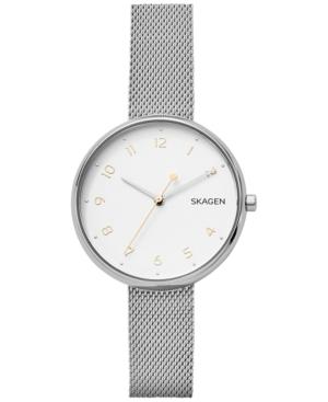 Skagen Women's Signature Stainless Steel Mesh Bracelet Watch 36mm Skw2623
