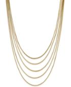 Inc International Concepts Gold-tone Multi-row Necklace, Only At Macy's