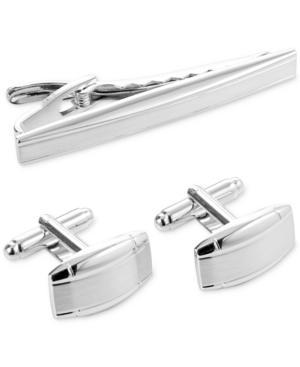 Geoffrey Beene Cufflinks And Tie Clip Set