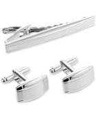 Geoffrey Beene Cufflinks And Tie Clip Set