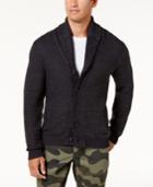 American Rag Men's Textured Shawl Cardigan, Created For Macy's