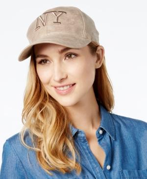 August Hats Metallic Ny Baseball Cap