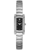 Bulova Women's Crystal Accent Stainless Steel Bracelet Watch 18x15mm 96l202