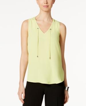 Kasper Tie-detail Shell