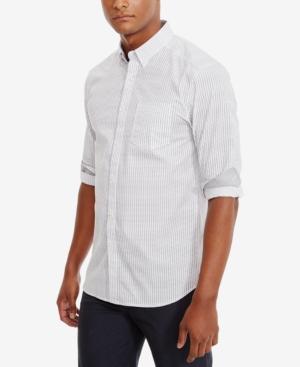 Kenneth Cole New York Men's Micro-diamond Cotton Shirt