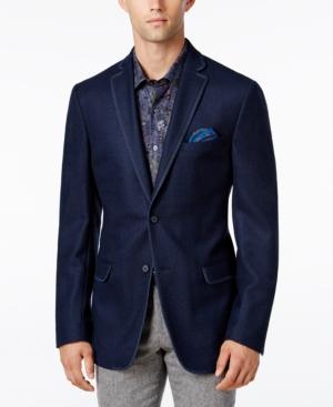 Tallia Men's Slim-fit Navy Sport Coat