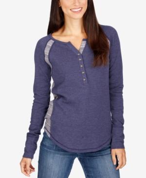 Lucky Brand Thermal Henley Top