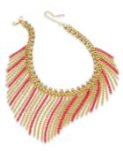 Thalia Sodi Gold-tone Painted Chain Fringe Statement Necklace, Only At Macy's