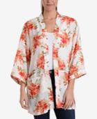 Ny Collection Floral-print Blazer