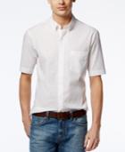 Club Room Men's Creston Solid Short-sleeve Shirt, Only At Macy's