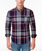 Tommy Hilfiger Men's Daimler Plaid Long-sleeve Shirt