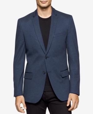 Calvin Klein Men's Ponte Print Sport Coat