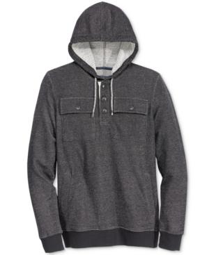 American Rag Men's Dual Pocket Fleece Hoodie, Only At Macy's