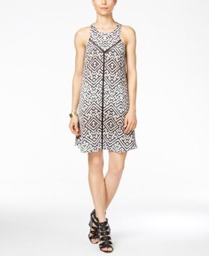 Rachel Rachel Roy Sleeveless Geo Trapeze Dress