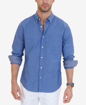 Nautica Men's Classic-fit Stretch Button-down Shirt