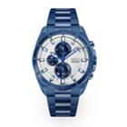 Men's Esq0135 Blue Ip Stainless Steel Chronograph Bracelet Watch