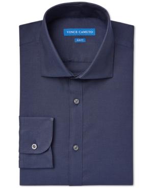 Vince Camuto Slim-fit Cobalt Dress Shirt