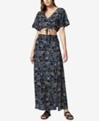 Sanctuary Printed Crop Top & Maxi Skirt Set