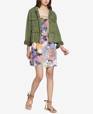 Sanctuary New Discovery Cotton Peplum Jacket