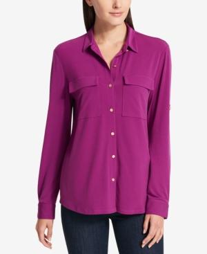 Dkny Button-down Utility Shirt