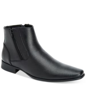 Calvin Klein Men's Beck Leather Boots Men's Shoes