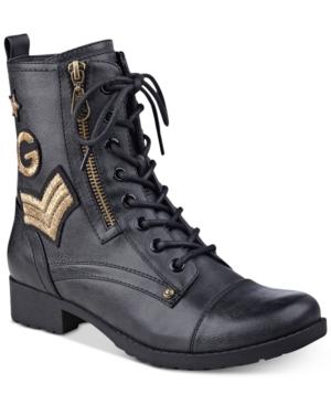G By Guess Bronson Lace-up Combat Boots Women's Shoes