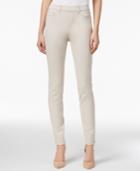 Charter Club Petite Pull-on Stretch Twill Pants, Only At Macy's