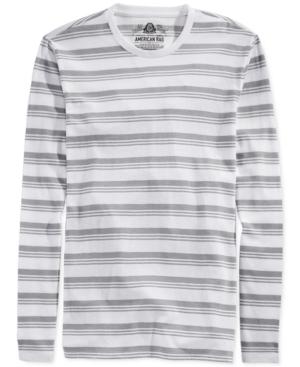American Rag Men's Two-tone Striped Long-sleeve T-shirt, Only At Macy's