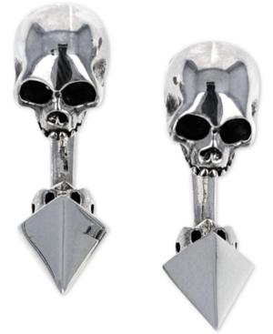 King Baby Rock N' Roll Drop Earring In Sterling Silver