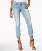 Guess Cropped Skinny Berry Bliss Blue Wash Jeans