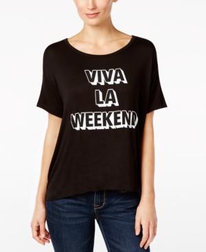 Retro Brand Viva La Weekend Graphic T-shirt