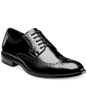 Stacy Adams Garrison Wing-tip Oxfords - Extended Widths Available Men's Shoes